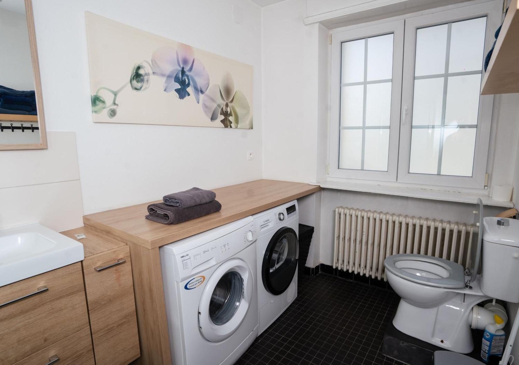 Charmant Appartement Avec Terrasse Dans Villa Straßburg Exterior foto