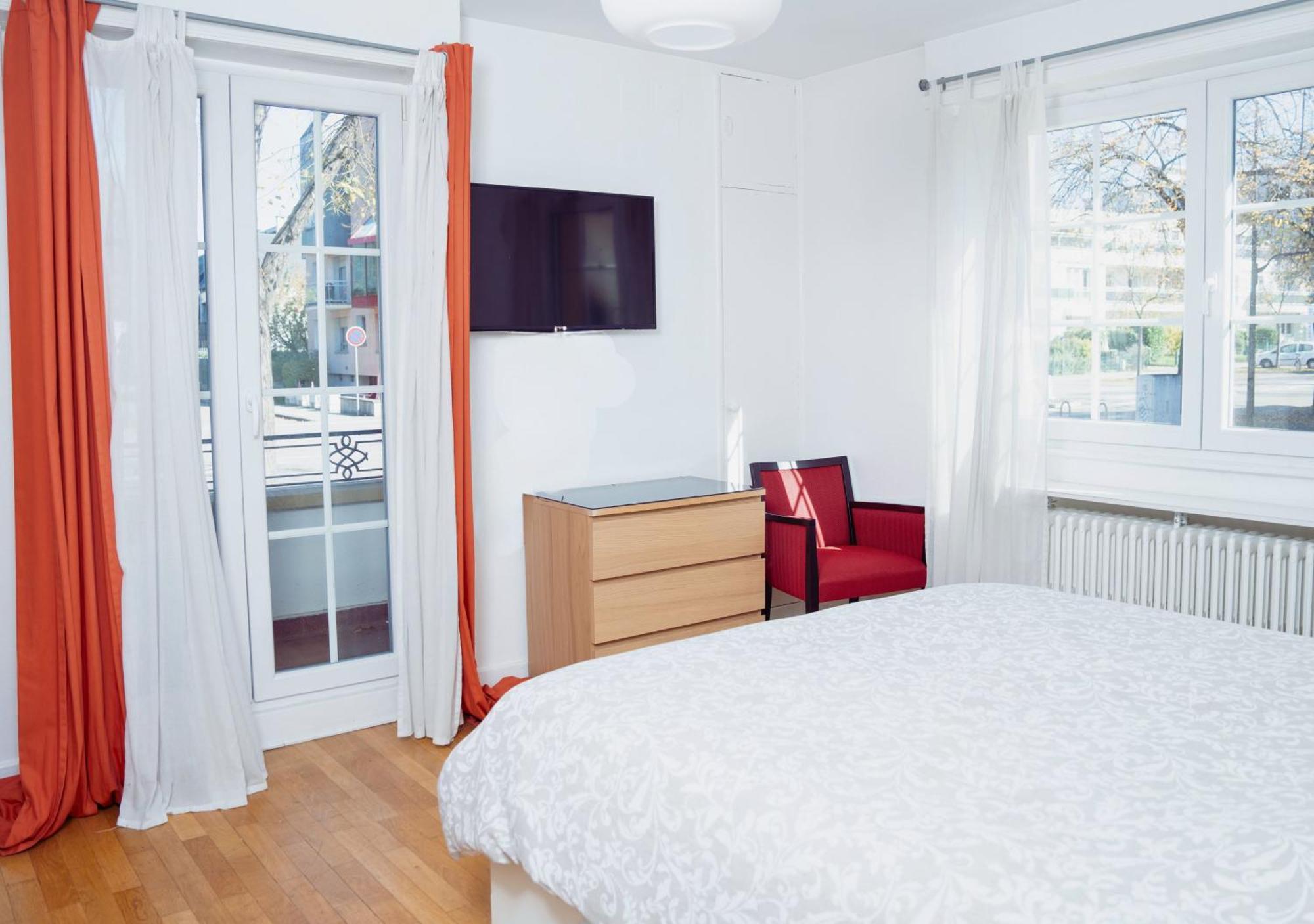 Charmant Appartement Avec Terrasse Dans Villa Straßburg Exterior foto