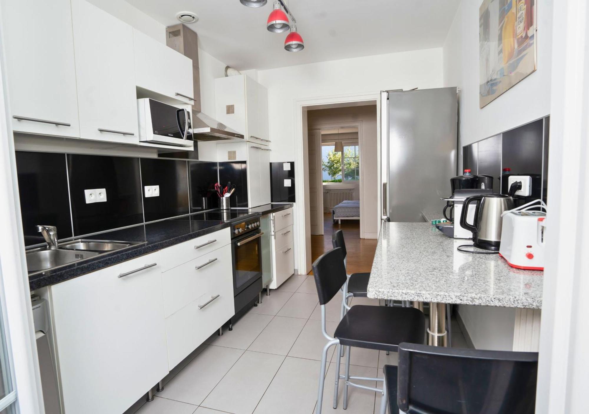 Charmant Appartement Avec Terrasse Dans Villa Straßburg Exterior foto
