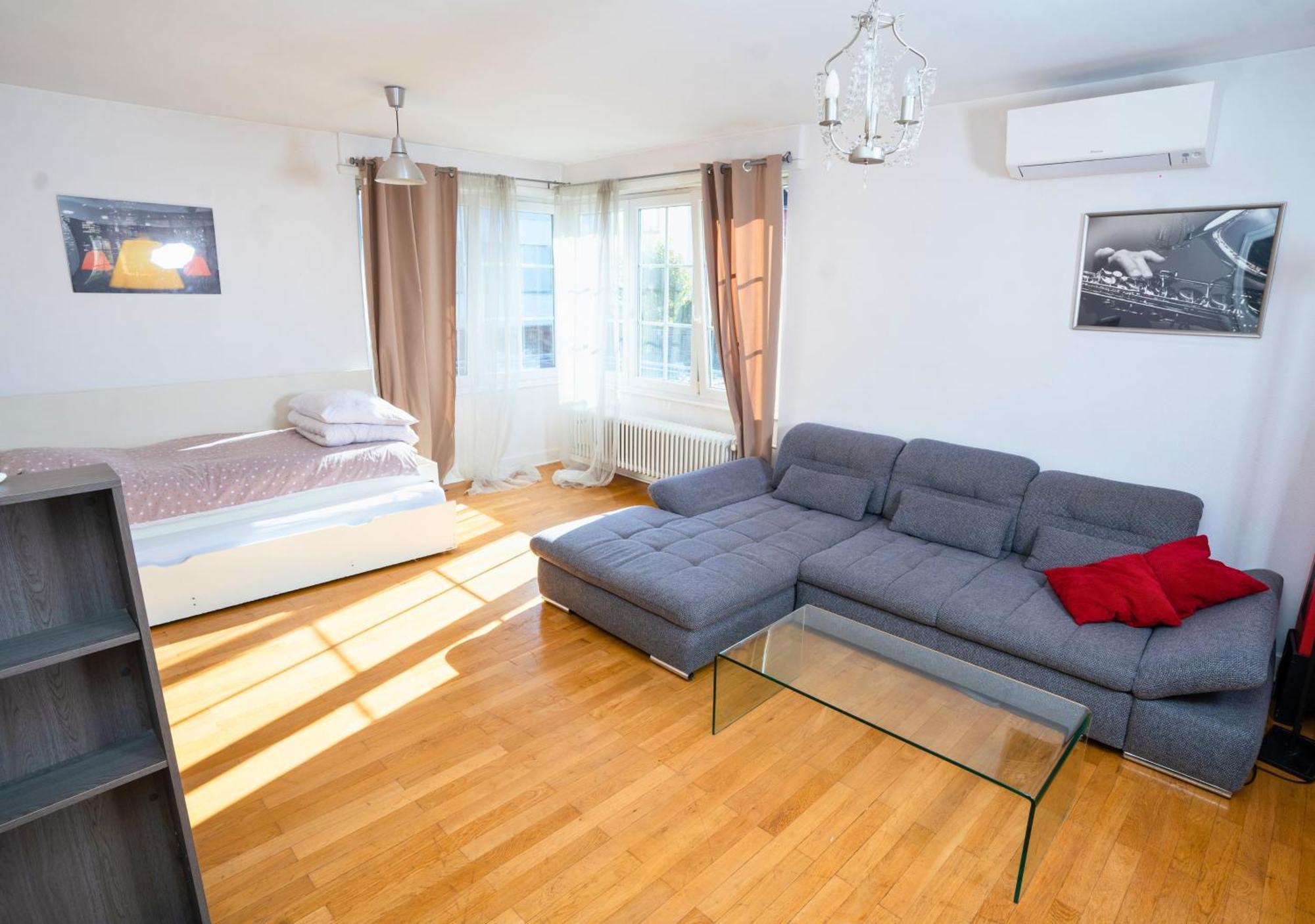 Charmant Appartement Avec Terrasse Dans Villa Straßburg Exterior foto